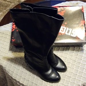 Fergalicious  riding Boots